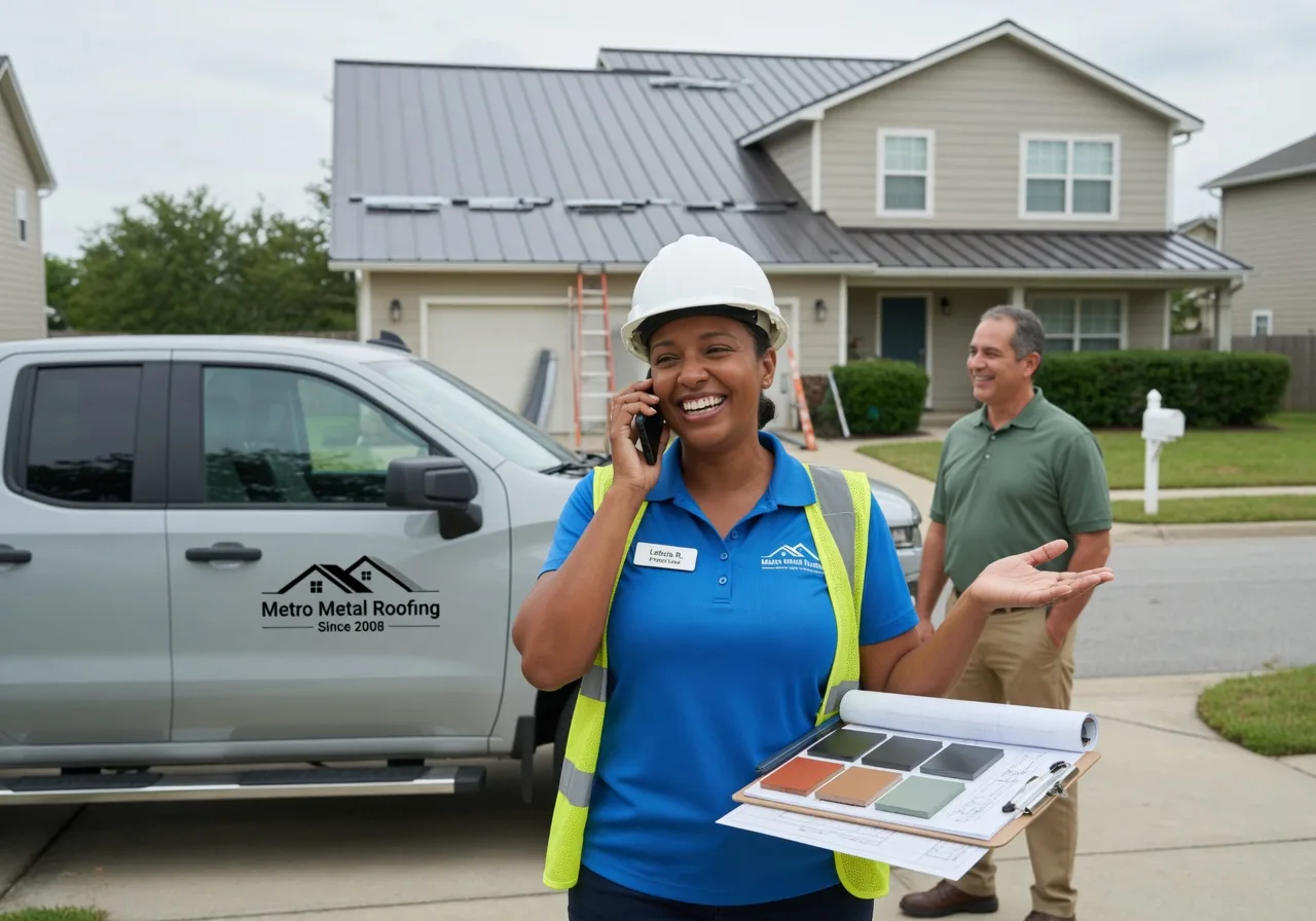 Storm Damage Metal Roof Repair in Trenton, KY